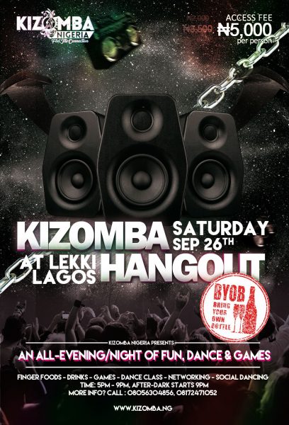 Kizomba Games & Dance Hangout @ Lekki (September 26, 2020) Kizomba Games & Dance Hangout @ Lekki (September 26, 2020)